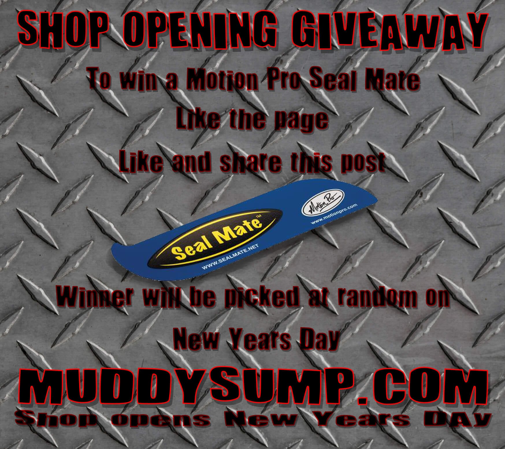 MuddySump - Giveaway!